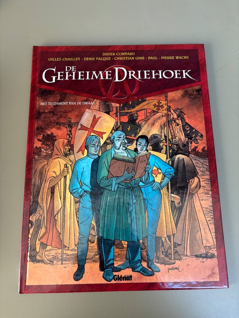 De geheime driehoek, Boeken, Ophalen of Verzenden, Zo goed als nieuw