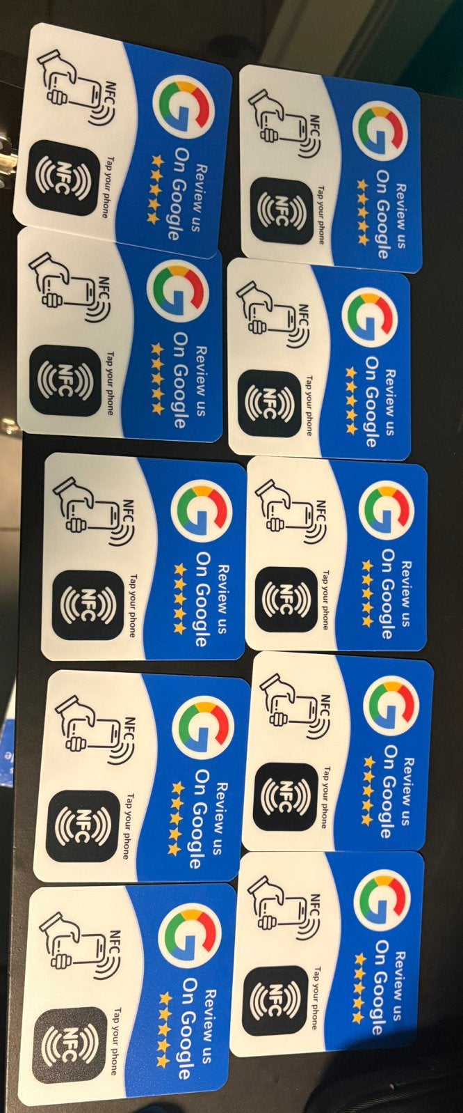 GOOGLE REVIEW CARDS GOED OM TE VERKOPEN AAN BEDRIJVEN, Telecommunicatie, 256 GB, Nieuw, Ophalen of Verzenden, Zonder simlock