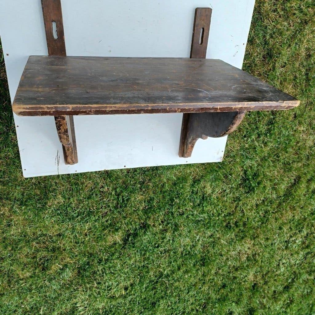 oud houten schab, Ophalen