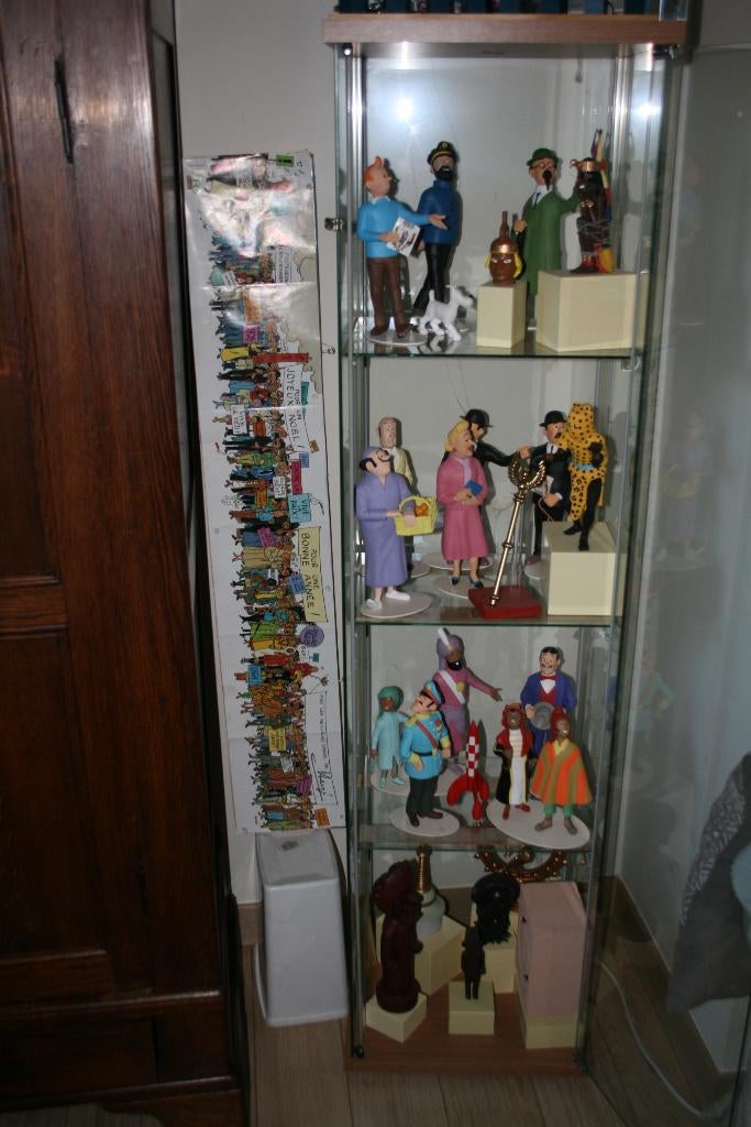 TINTIN MUSEE IMAGINAIRE 22 FIGURINES, Ophalen, Nieuw