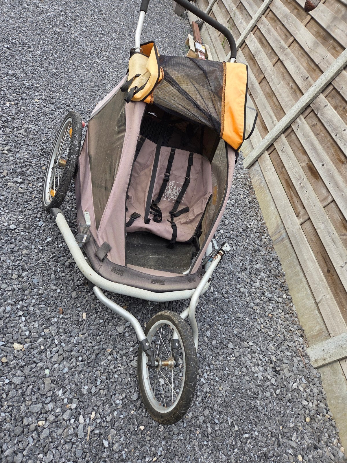 Fietskar 2 kinderen, Ophalen