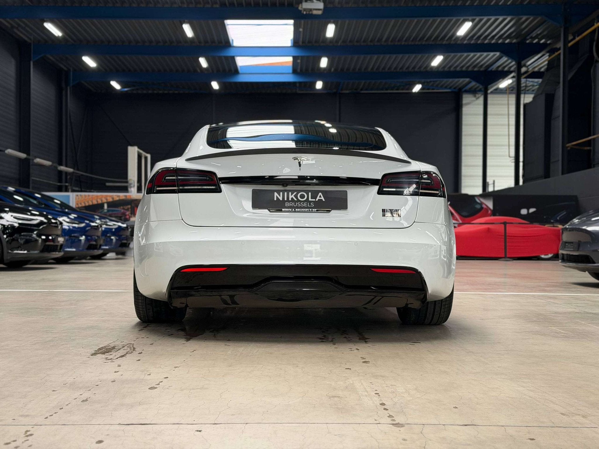 Tesla Model S PLAID - 1020 HP - 0 to 100km/h in 2.1 SECONDS, Automaat, 75 kW, Gebruikt, Wit