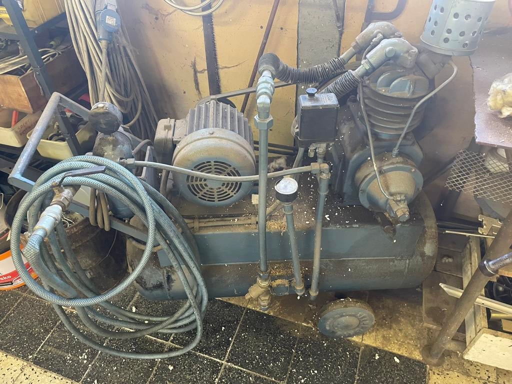 Compressor 380v, Doe-het-zelf en Bouw, Compressors, Ophalen