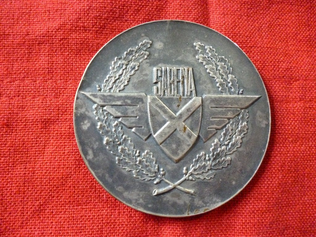 Médaille SABENA, Collections, Souvenirs Sabena, Enlèvement