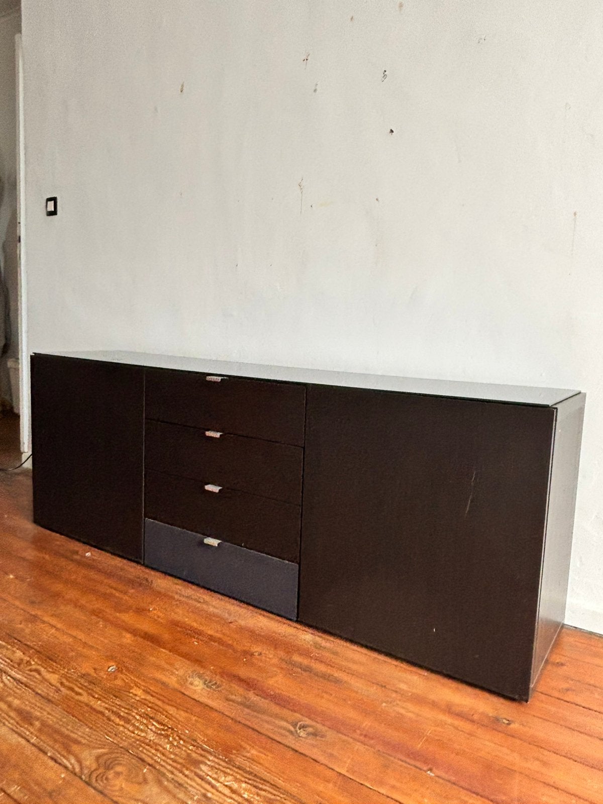Dressoir Ikea Besta, Ophalen, Gebruikt, 150 tot 200 cm, Overige houtsoorten