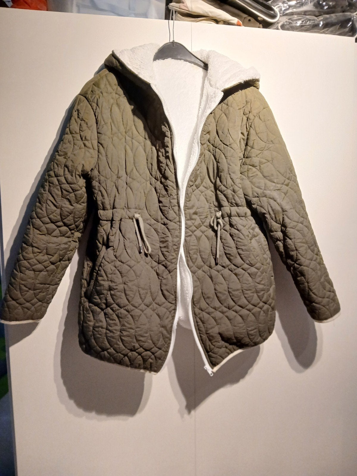 jas zwangerschap, Kleding | Dames, Zwangerschapskleding, Maat 46/48 (XL) of groter, Ophalen of Verzenden, Zo goed als nieuw, Jasje of Colbert