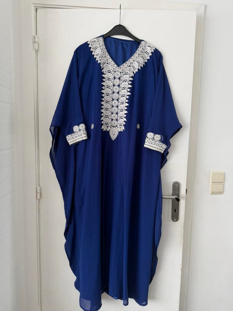Robe dubai, Enlèvement, Comme neuf, Bleu