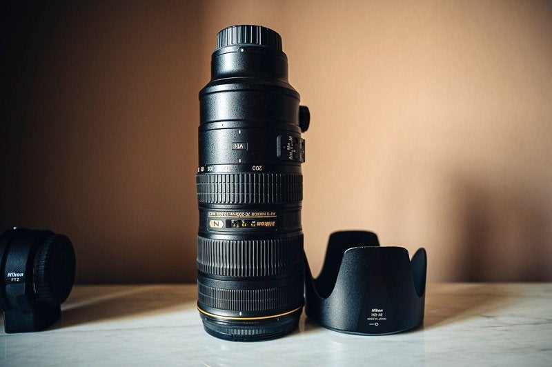 Nikkor 70-200 1:2.8 GII ED + teleconverter TC-20EIII, TV, Hi-fi & Vidéo, Nikon, Enlèvement, Utilisé, Zoom