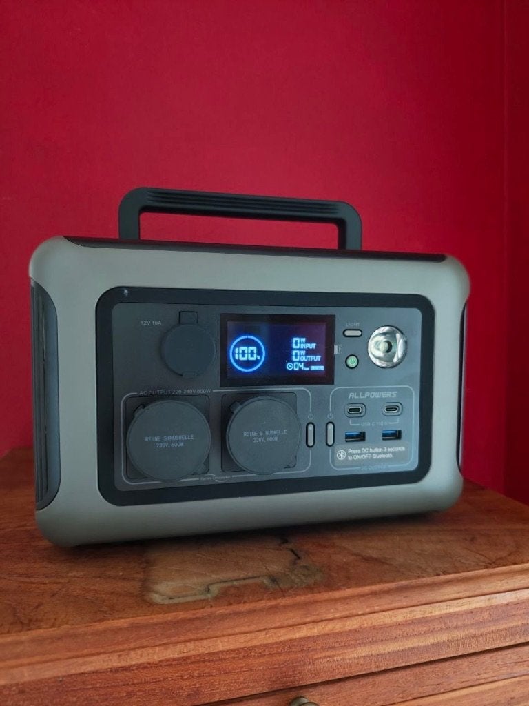 Powerstation ALLPOWERS R600, Ophalen, Zo goed als nieuw