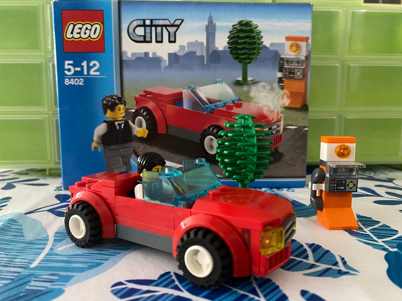 Lego 8402 autopech, Ophalen of Verzenden, Zo goed als nieuw, Compleet, Lego