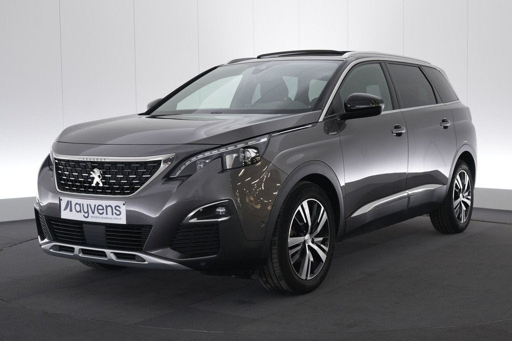 (1YMT179) Peugeot 5008, Autos, Cuir, Argent ou Gris, Euro 6, Entreprise