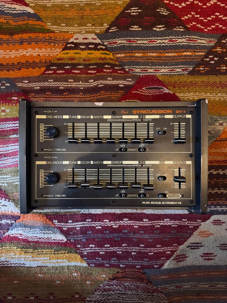 Pearl Syncussion SY-1 – Complete Set – mint Condition, Musique & Instruments, Synthétiseurs, Enlèvement ou Envoi, Utilisé, Autres nombres