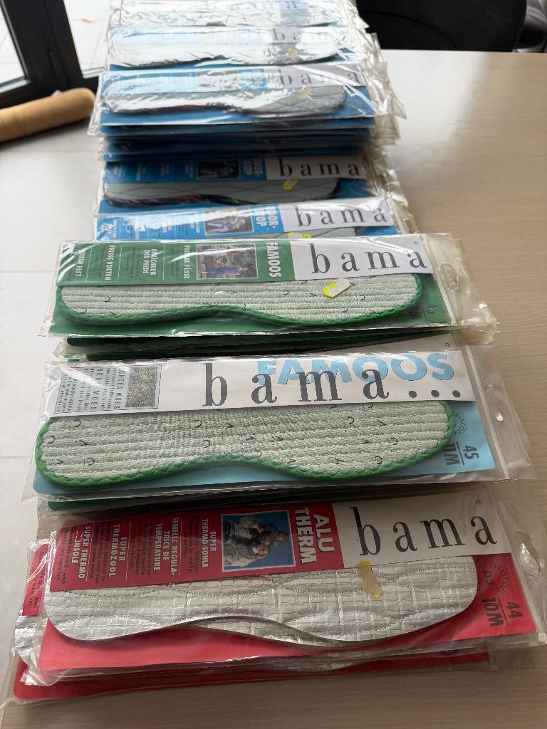 inlegzolen, Bama, Ophalen, Nieuw
