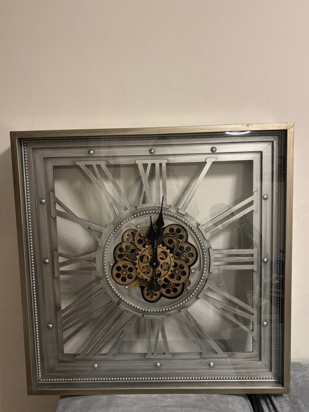 Grande Horloge Decostar neuf 80cm sur 80cm, Enlèvement ou Envoi, Comme neuf