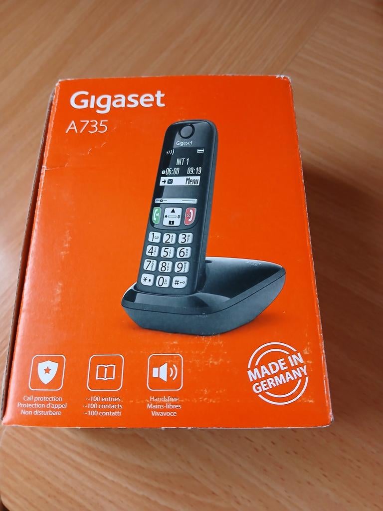 Draadloze telefoon GIGASET A 735 SYS, Telecommunicatie, Ophalen