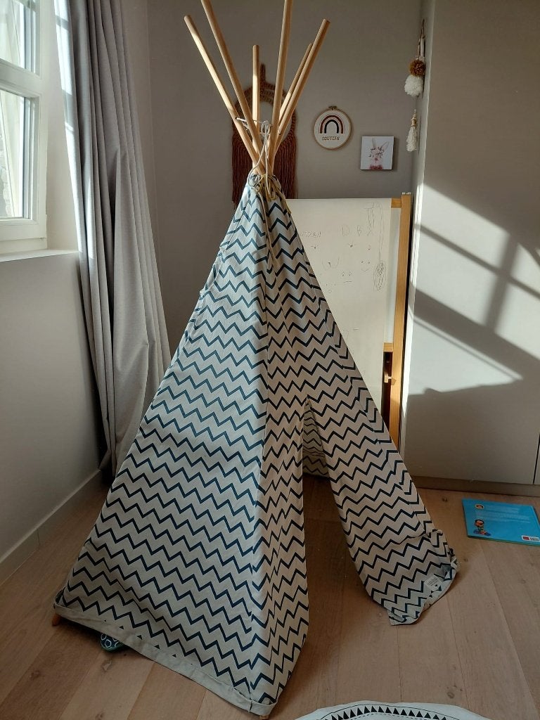 Tent Nobodinoz en speelmatje, Ophalen, Gebruikt, Hout