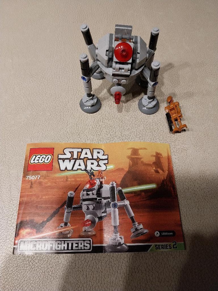 lego star wars 75077 Homing Spider Droid, Star Wars, Lego, Ophalen of Verzenden, Zo goed als nieuw