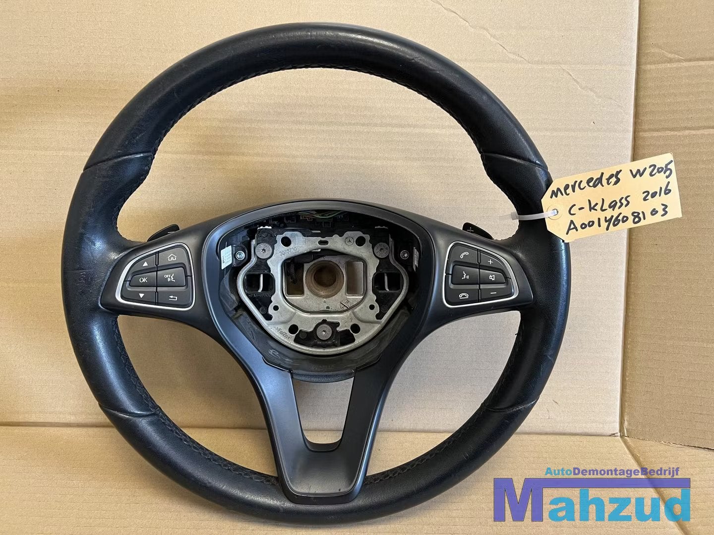 MERCEDES C KLASSE W205 GLC X253 Stuurwiel stuur met flipper, Auto-onderdelen, Gebruikt, Mercedes-Benz AG, Mercedes-Benz, Mercedesstrasse 120
70372  Stuttgart, DE