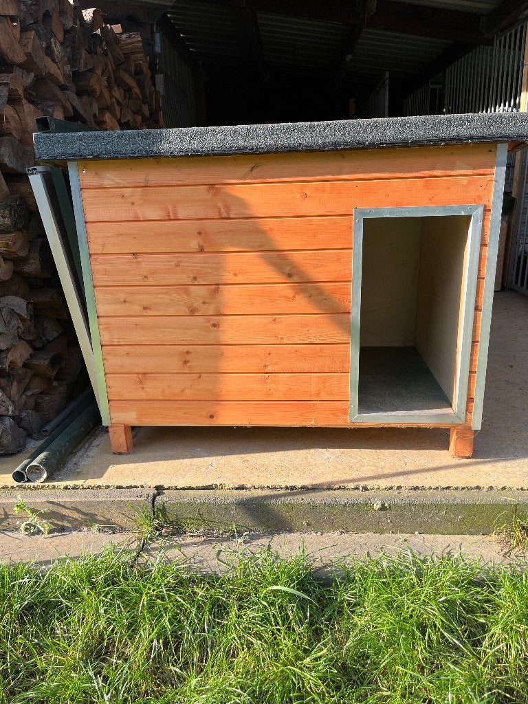 Houten nachthok Nonette voor honden – volledig geïsoleerd, Dieren en Toebehoren, Ophalen, 110 cm of meer, 65 tot 100 cm, Hondenhok