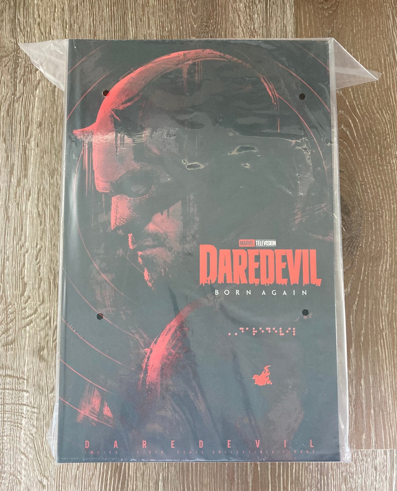 Hot Toys Marvel Daredevil Born Again TMS154 Nieuw 30cm, Verzenden, Nieuw, Tv, Actiefiguur of Pop