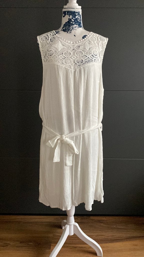 witte jurk lola&liza xl, Kleding | Dames, Ophalen of Verzenden