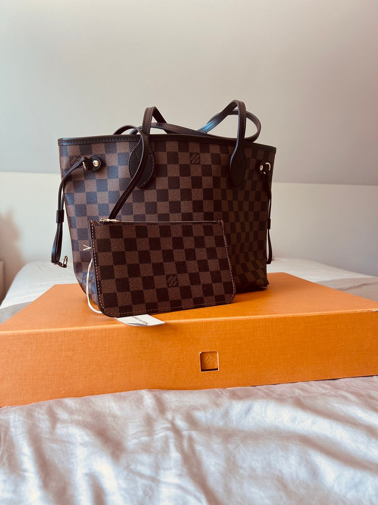 Louis Vuitton, Ophalen, Nieuw, Bruin, Handtas