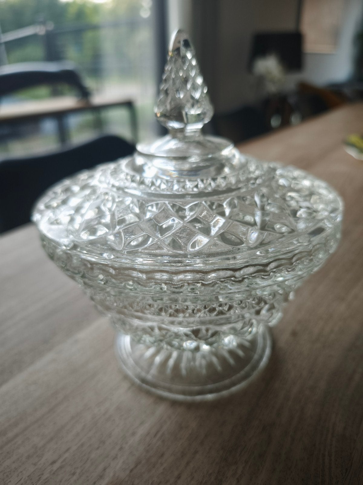 Kristallen vaas, potjes en glazen., Huis en Inrichting, Ophalen