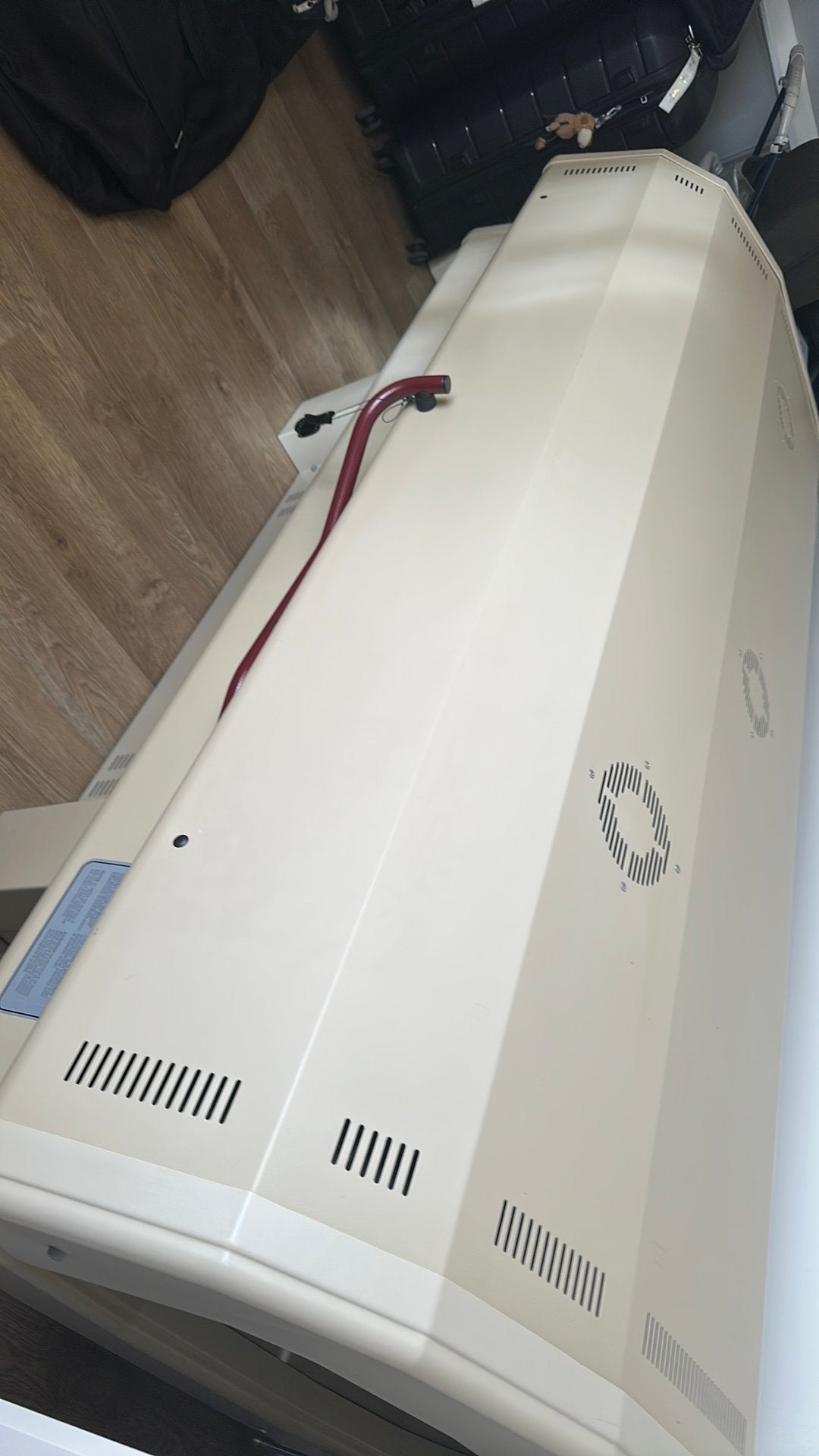 Zonnebank omega, Electroménager, Solarium, Banc solaire & Bronzage facial, Enlèvement, Comme neuf