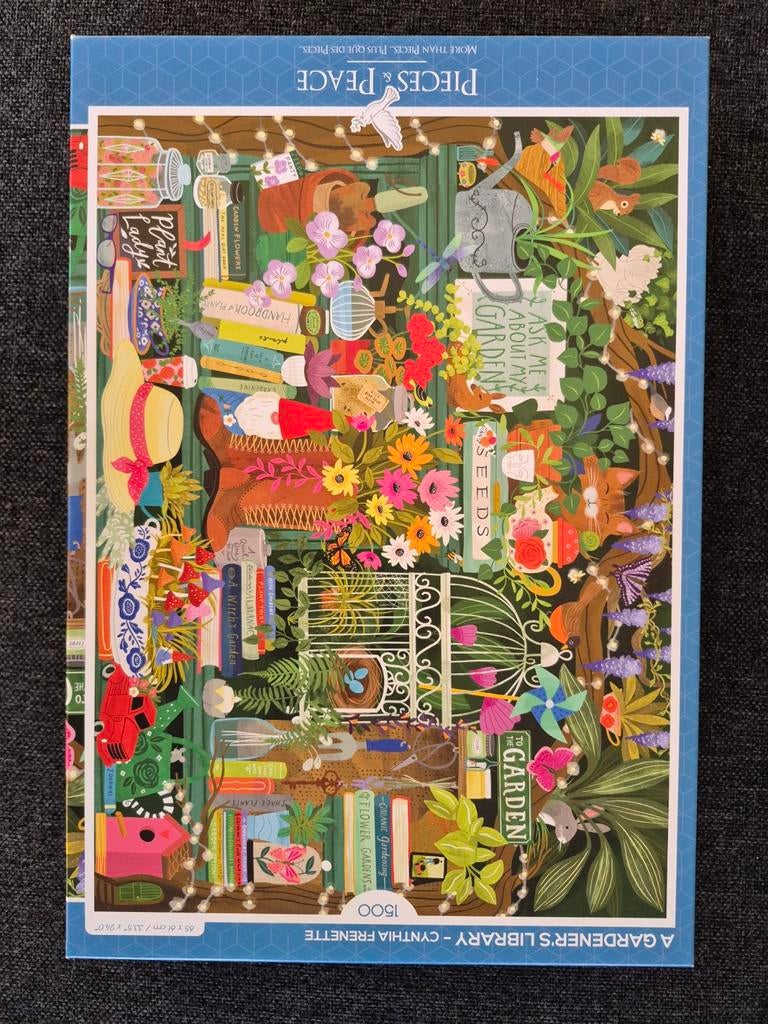Puzzle Pieces & Peace, Hobby & Loisirs créatifs, Enlèvement ou Envoi, 500 à 1500 pièces, Utilisé, Puzzle