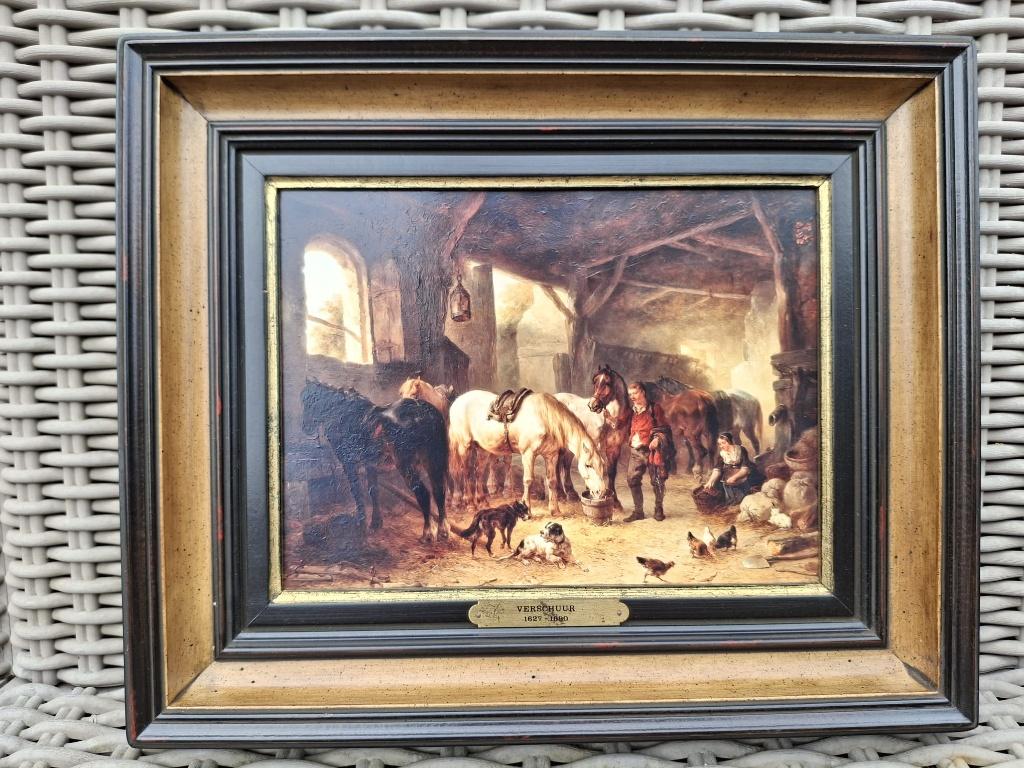 oude schilderijen familie, Antiek en Kunst, Ophalen of Verzenden