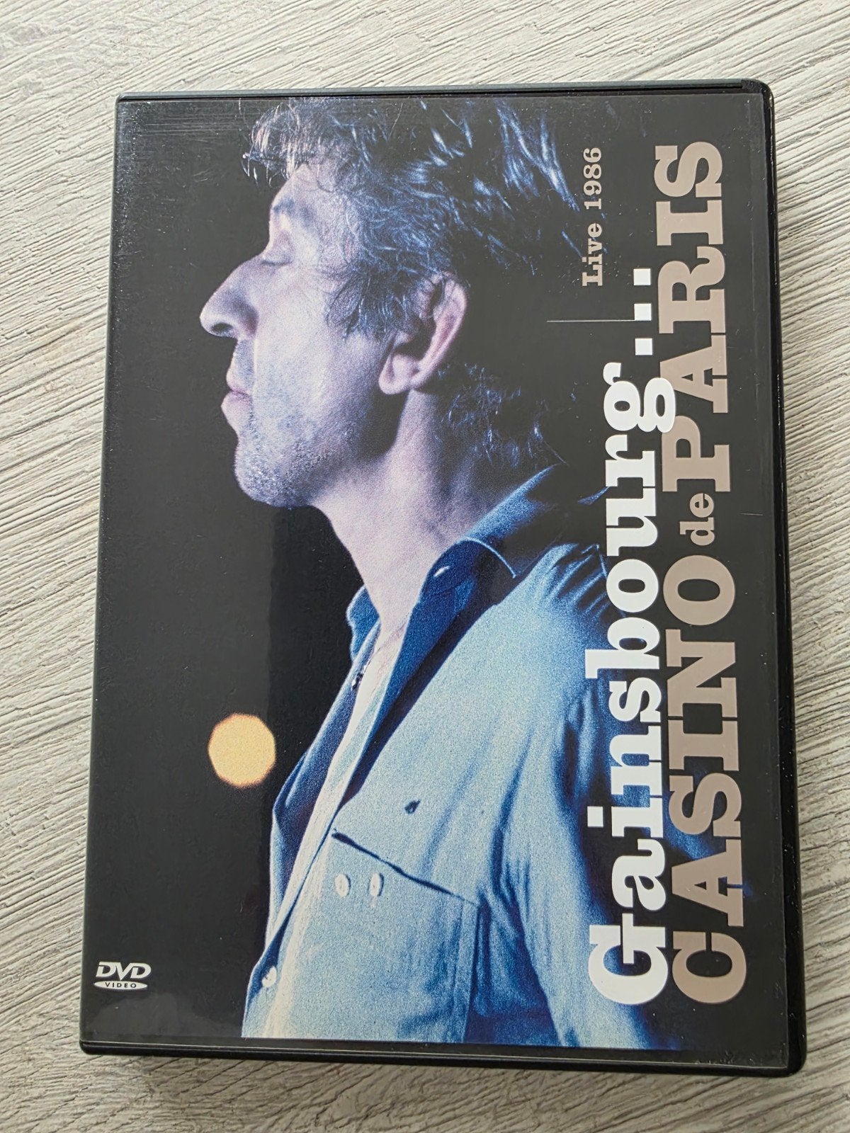 Gainsbourg Live 1986 Casino de Paris DVD, Enlèvement ou Envoi, Tous les âges, Français, Comme neuf