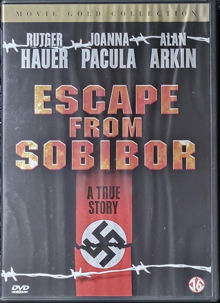 Escape from Sobibor (1987), Cd's en Dvd's, Dvd's | Actie, Ophalen of Verzenden, Zo goed als nieuw, Oorlog
