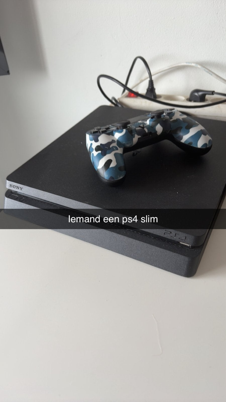 Playstation 4 slim te koop, Ophalen of Verzenden, Zo goed als nieuw, Slim