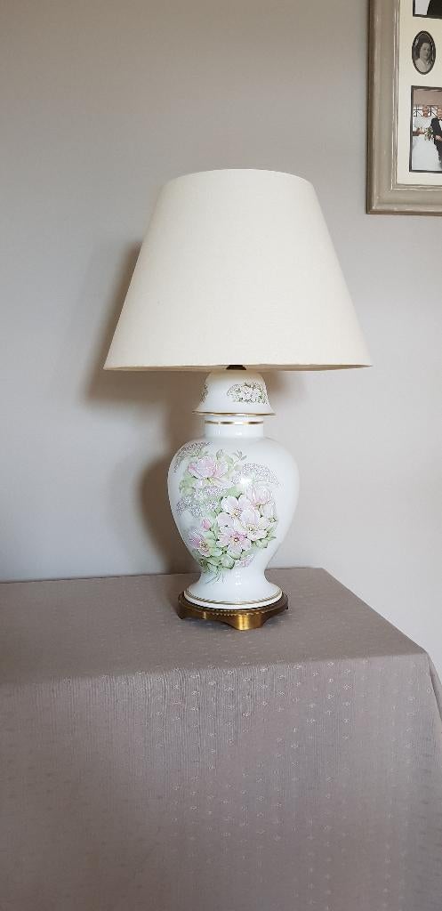grote lampenkap wit, Rond, Comme neuf, Blanc, 25 à 50 cm