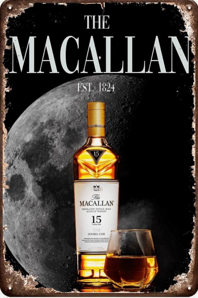 Panneau en métal MacAllen 15y - rétro vintage mancave, Enlèvement ou Envoi, Neuf, Panneau publicitaire