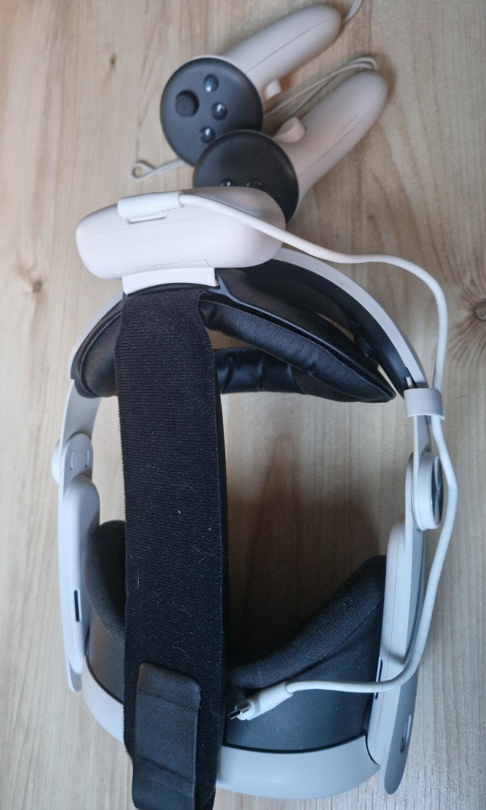 vr meta quest 3 512gb met elite strap en controllers, Games en Spelcomputers, Virtual Reality, Ophalen of Verzenden, Zo goed als nieuw