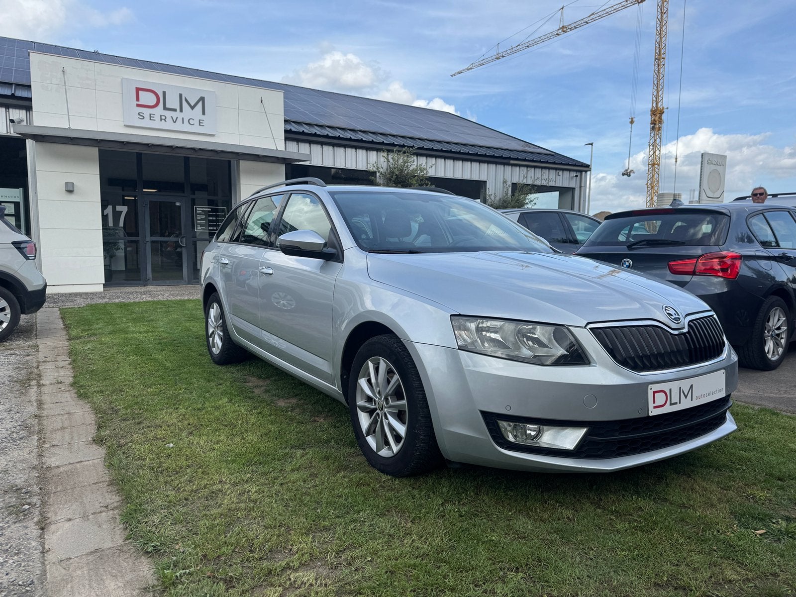 Skoda Octavia combi 09/17 1.6tdi 110cv Ambition 148.000km, Argent ou Gris, Euro 6, Entreprise, Noir