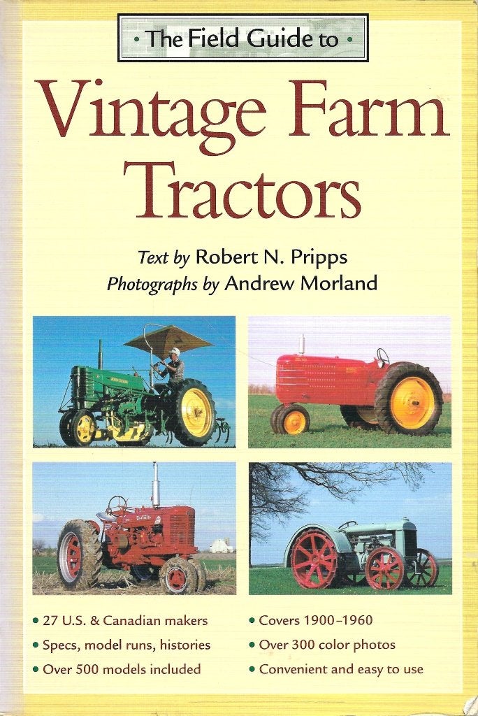 BOEKWERK THE FIELD GUIDE TO VINTAGE FARM TRACTORS., Enlèvement ou Envoi, Neuf