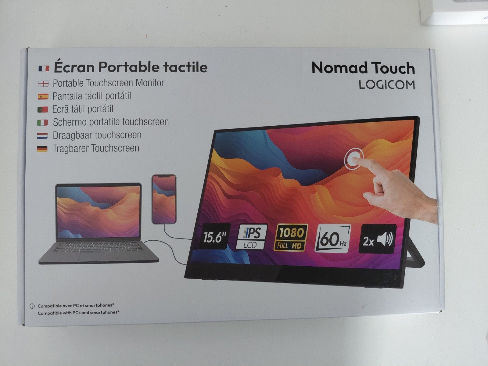 PC scherm 15inch met toch screen ook gsm  nieuw met garantie, Ophalen, Nieuw, Onbekend