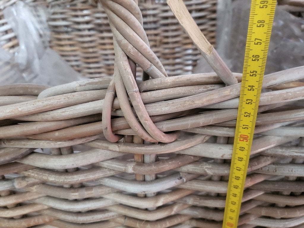 Corbeille en bois, Carré, Tressé, Enlèvement, Panier