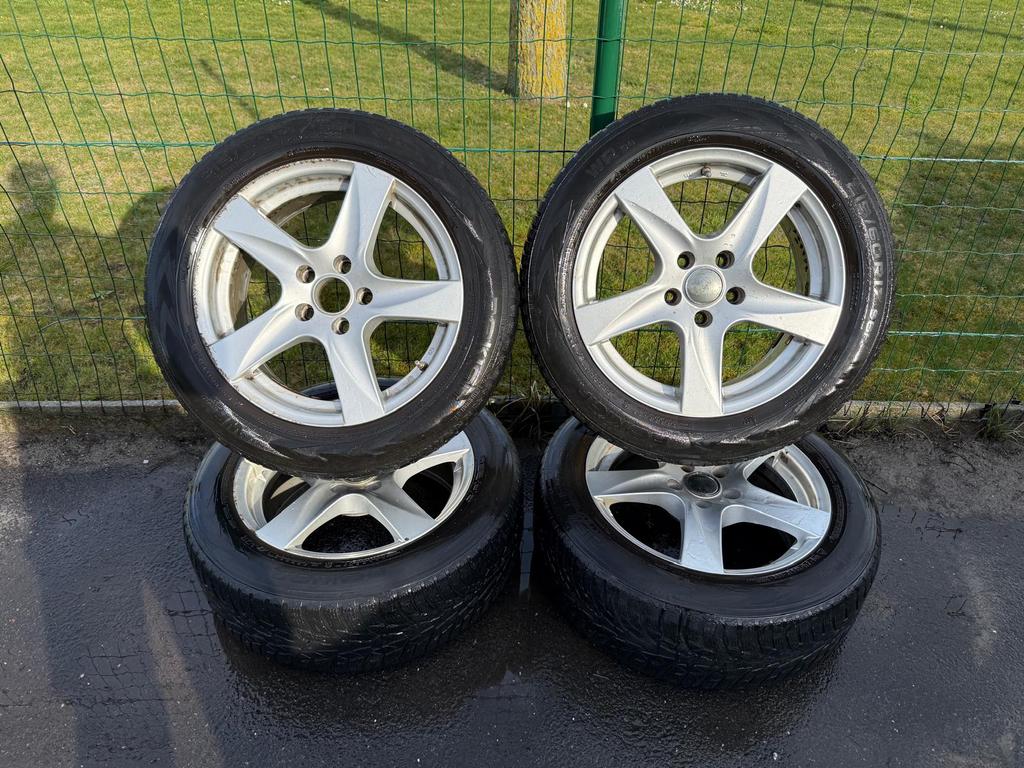 SET VELGEN 215/60 R17 NOKIAN, Enlèvement, Pneus été, Jante(s)
