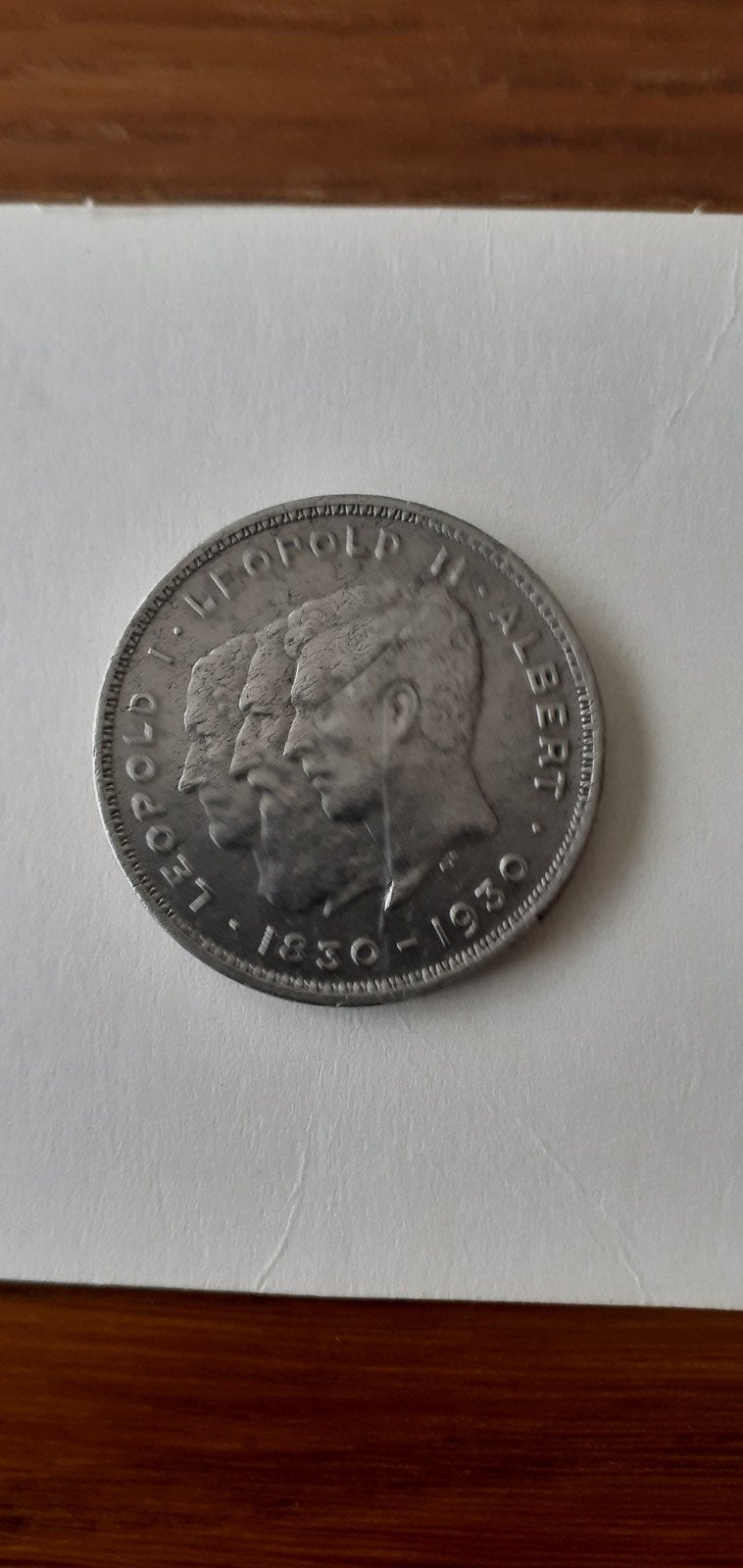 piece de 10fr Belge de 1930, Postzegels en Munten, Ophalen