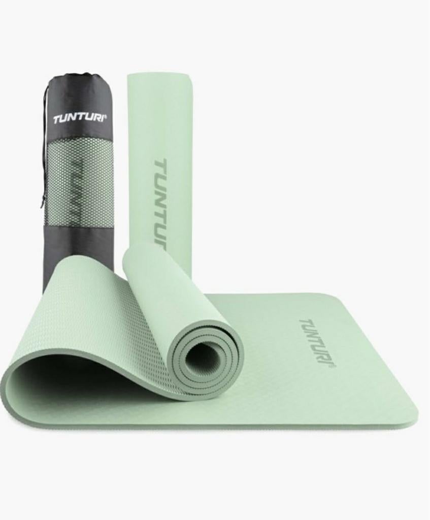 Yoga & Pilates: Tunturi Yogamat in nieuwstaat, Sports & Fitness, Yoga & Pilates, Enlèvement ou Envoi, Tapis de yoga