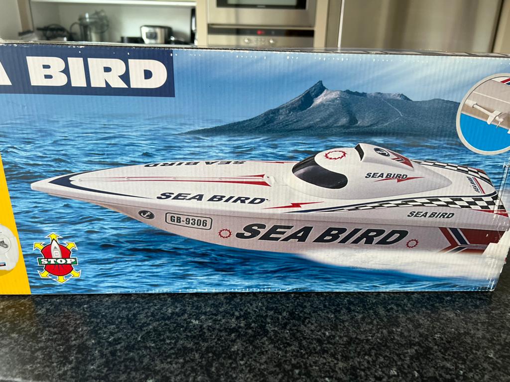 Telegeleide boot Sea bird van 65 cm lang, Nieuw, Enlèvement ou Envoi, Neuf