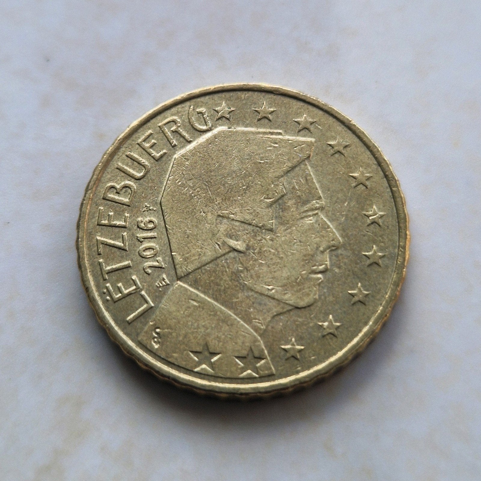 2016 Luxembourg , 50 Euro Cent, Ophalen of Verzenden