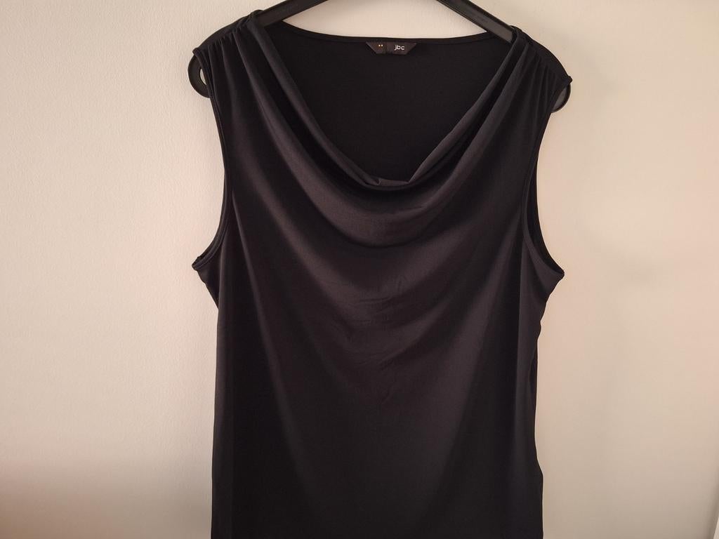 Zwarte blouse Large nieuwstaat, Kleding | Dames, Topjes, Ophalen of Verzenden, Zwart, Zonder mouw