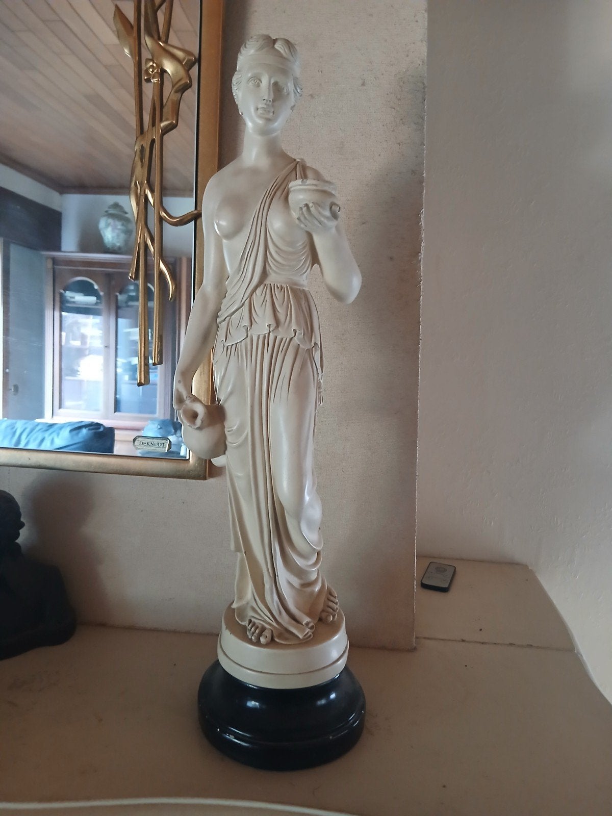 Groot Klassiek Beeld Hebe (Godin van de Jeugd) - 60 cm - B.S, Ophalen