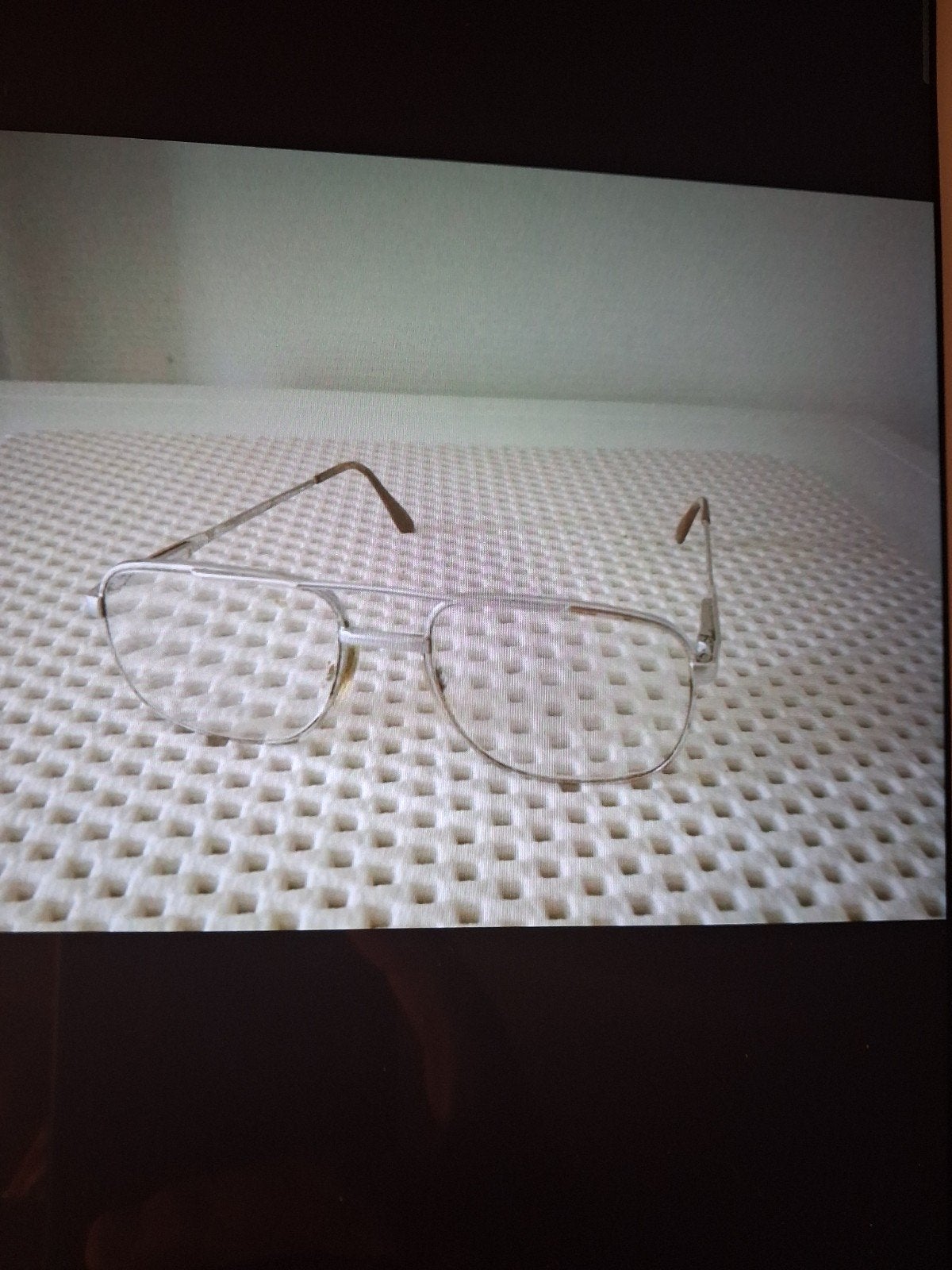 Vintage - Lunettes de vue métalliques couleur argent, Ophalen of Verzenden, Heren