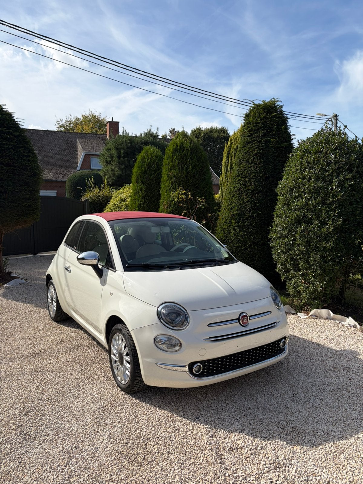 Fiat 500C 1.2i Lounge Lounge Cabriolet 72.500KM!!, Autos, 1242 cm³, Achat, Euro 6, Cabriolet