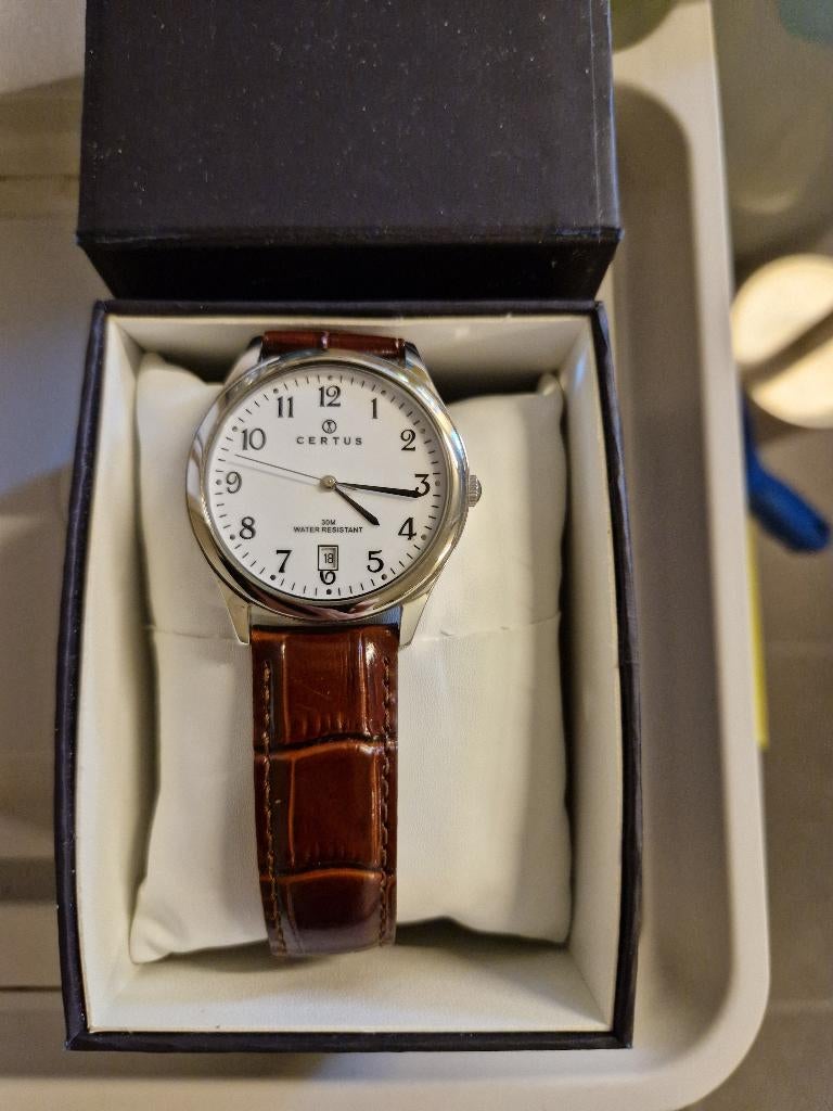 Heren horloge certus nieuw, Ophalen of Verzenden, Nieuw